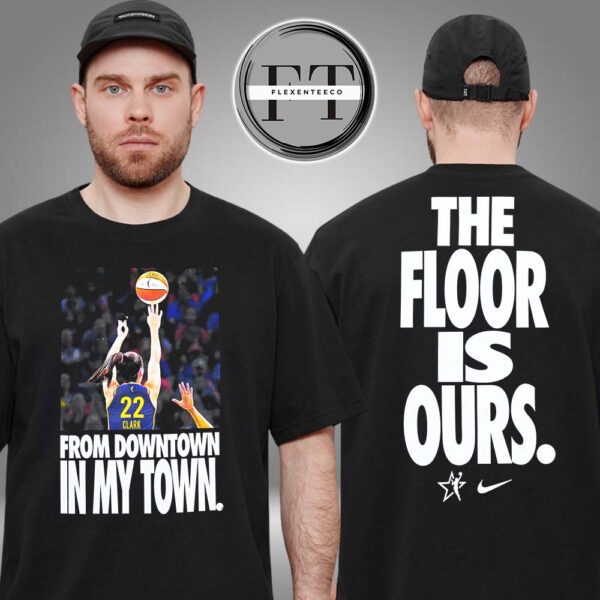2025 WNBA All-Star INDY Caitlin Clark From My Downtown Two Sided Unisex T-Shirt