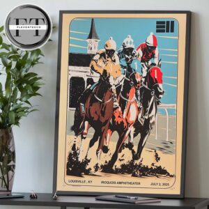 311 At Iroquois Amphitheater In Louisville KY On July 2 2025 Home Decor Poster Canvas