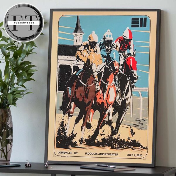 311 At Iroquois Amphitheater In Louisville KY On July 2 2025 Home Decor Poster Canvas