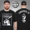 The Black Keys No Rain No Flowers Europe Tour 2025 Schedule Two Sided Unisex T-Shirt