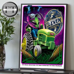 311 Band Show At BMO Pavilion In Milwaukee WI On July 03 2025 Home Decor Poster Canvas