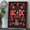 AC DC At Pge Narodowy In Warsaw Poland On July 4 2025 Home Decor Poster Canvas