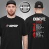 AC DC Madrid PWR UP Tour Two Sided Unisex T-Shirt
