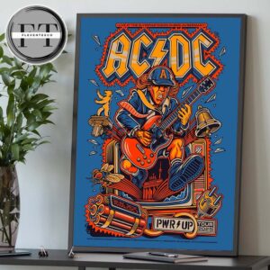 AC DC PWR Up Tour 2025 Live At The Olympiastadion In Berlin Germany On June 30 2025 Home Decor Poster Canvas