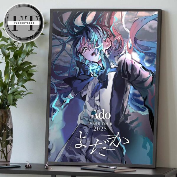 Ado Dome Tour 2025 Yodaka Home Decor Poster Canvas
