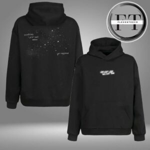 Ariana Grande Twilight Zone Constellation Two Sided Unisex HoodieShirt