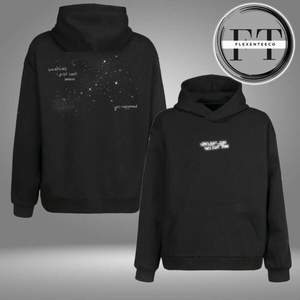 Ariana Grande Twilight Zone Constellation Two Sided Unisex HoodieShirt