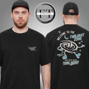 Ariana Grande Twilight Zone Think Again Two Sided Unisex T-Shirt