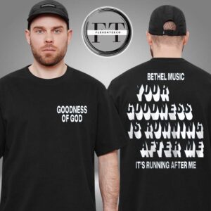 Bethel Music Goodness Of God Blue Two Sided Unisex T-Shirt