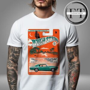 Billy Strings 2025 Tour Australia & New Zealand Schedule Unisex T-Shirt