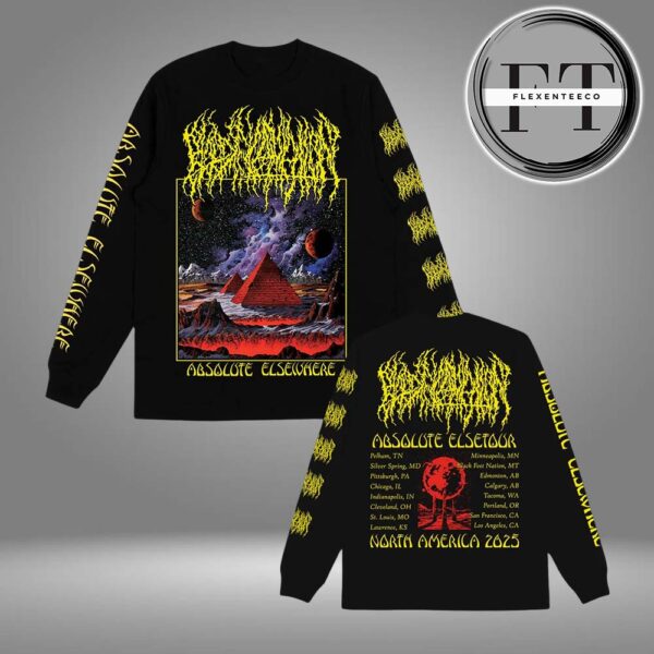 Blood Incantation Absolute Elsetour Summer 2025 Tour All Over Print Shirt