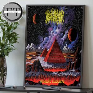 Blood Incantation Absolute Elsewhere Cover Home Decor Poster Canvas