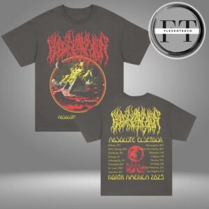 Blood Incantation Pyramid Summer 2025 Tour Two Sided Unisex T-Shirt