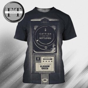 Catfish And The Bottlemen At Glassgow Green On July 9 2025 All Over Print Shirt