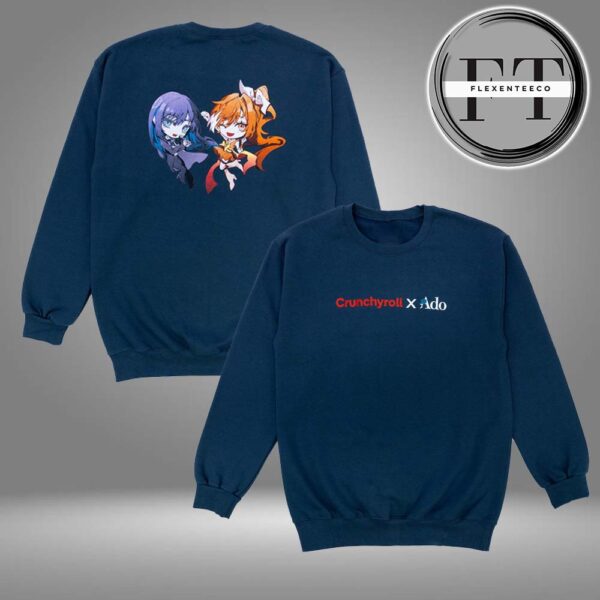 Crunchyroll x Ado Hime & Ado Crew Exclusive Two Sided Unisex Sweatshirt