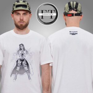 Crunchyroll x Mercedes Mone Mone Talks Crunchyroll Exclusive Two Sided Unisex T-Shirt