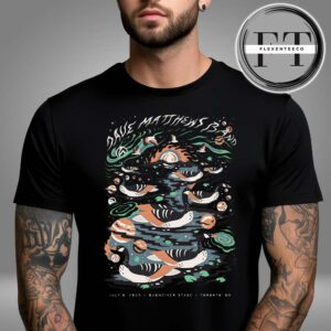 Dave Matthews Band At Budweiser Stage In Toronto ON On July 8 2025 Unisex T-Shirt