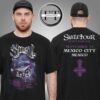Ghost Band Skeletour 2025 Mexico City Mexico On September 24 Exclusive Two Sided Unisex T-Shirt