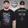 Ghost Band Skeletour 2025 New York New York On July 22 Exclusive Two Sided Unisex T-Shirt