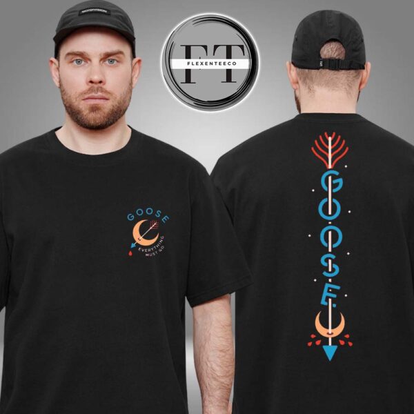 Goose The Band Blood Moon Two Sided Unisex T-Shirt