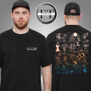 Goose The Band Flash Sheet Pocket Two Sided Unisex T-Shirt