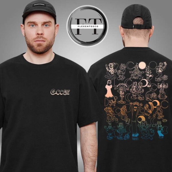 Goose The Band Flash Sheet Pocket Two Sided Unisex T-Shirt