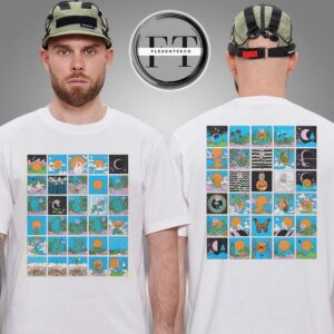 Goose The Band Plant Squares Two Sided Unisex T-Shirt