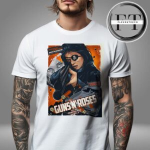 Guns N Roses At Strawberry Arena In Stockholm SE On July 4 2025 Unisex T-Shirt