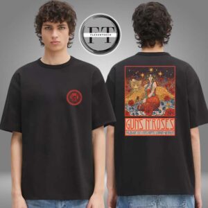 Guns N Roses Vienna AT Exclusive Two Sided Unisex T-Shirt