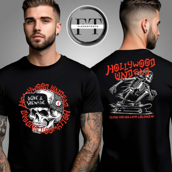 Hollywood Undead Layin’ Low T-Shirt Two Sided Unisex T-Shirt