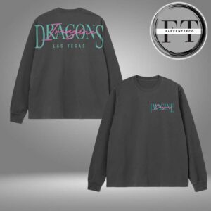 Imagine Dragons Script Logo All Over Print Shirt