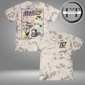 Imagine Dragons Sharks Tie All Over Print Shirt