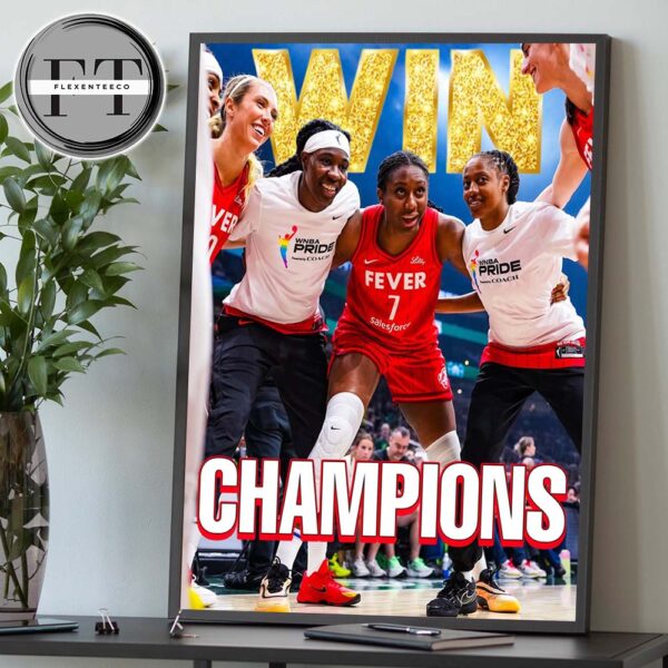 Indiana Fever Are The 2025 WNBA Commissioner’s Cup Champions Home Decor Poster Canvas