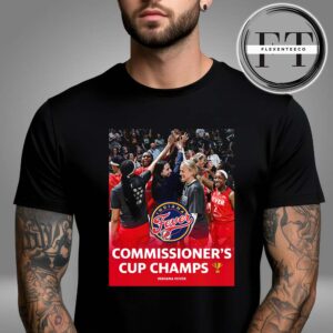 Indiana Fever Crowned  Commissioner’s Cup Champions In The WNBA 2025 Unisex T-Shirt