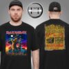 Iron Maiden Run For Your Lives 2025 Tour Madrid Two Sided Unisex T-Shirt