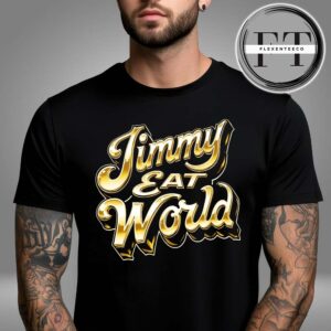 Jimmy Eat World Chrome Logo Unisex T-Shirt