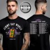 Jimmy Eat World Summer 2025 Tour Two Sided Unisex T-Shirt