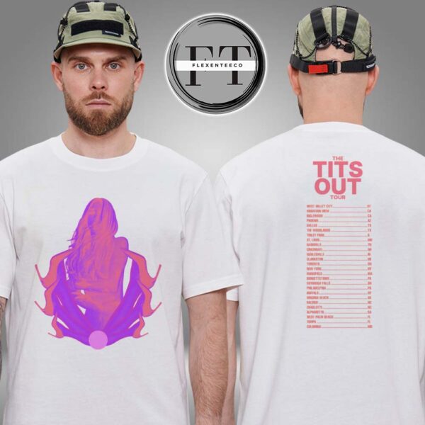 Kesha Boy Tits Out Photo Two Sided Unisex T-Shirt