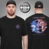 Linkin Park x Peace And After Limited Stock From Zero World Tour Japan Dual Tiger Spirit Back Graphic Two Sided Unisex T-Shirt