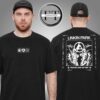 Linkin Park x Peace And After Limited Stock From Zero World Tour Japan Warrior Rebellion Back Graphic Two Sided Unisex T-Shirt