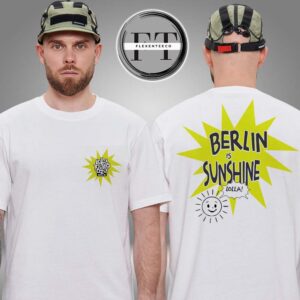 Lollapalooza Berlin Merch Berlin Is Sunshine Two Sided Unisex T-Shirt