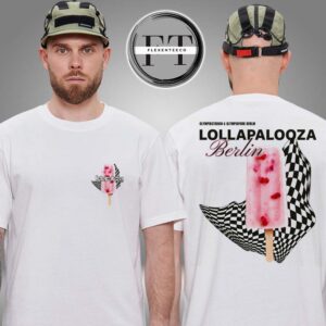 Lollapalooza Berlin Merch N’Ice Day Two Sided Unisex T-Shirt
