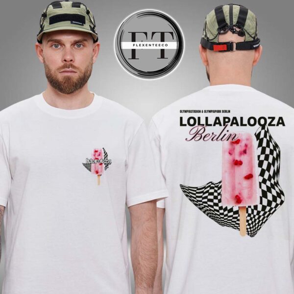 Lollapalooza Berlin Merch N’Ice Day Two Sided Unisex T-Shirt