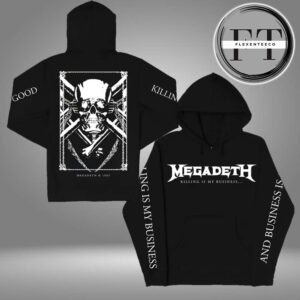 Megadeth 40th Anniversary Collection Killing Is My Business Hoodie All Over Print Shirt