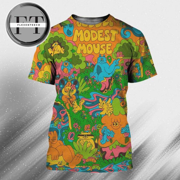 Modest Mouse At Boise Idaho On June 24 2025 All Over Print Shirt