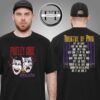 Motley Crue Theatre Of Pain Barbed Wire Two Sided Unisex T-Shirt