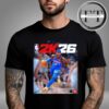 NBA 2K26 Cover Athlete Shai Gilgeous-Alexander OKC Thunder Unisex T-Shirt