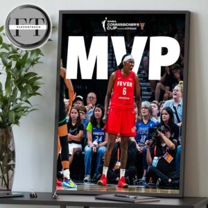 Natasha Howard From Indiana Fever Is Our Unanimous Commissioner’s Cup MVP WNBA 2025 Home Decor Poster Canvas
