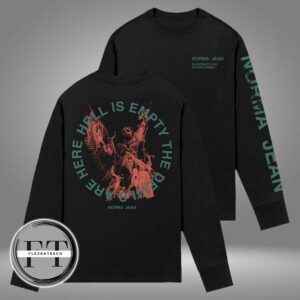 Norma Jean Hell Is Empty All Over Print Shirt
