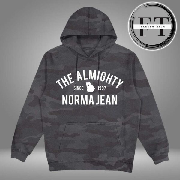 Norma Jean The Almighty Norma Jean Camo Hoodie All Over Print Shirt